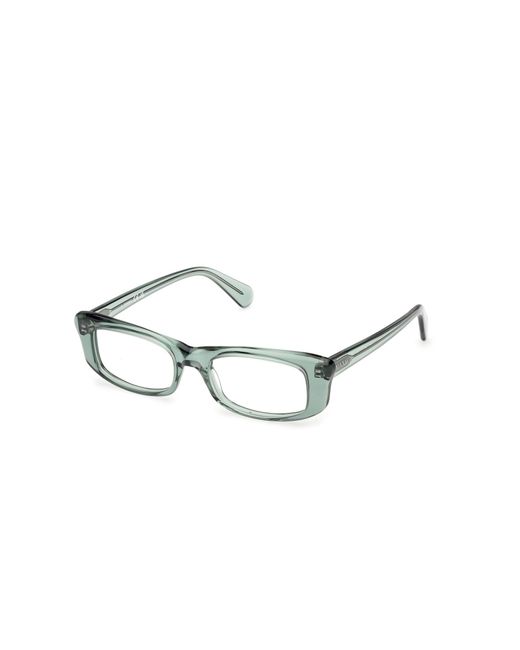 MAX&Co. Black Mo5216 093 Optical Frames Acetate Squared Normal