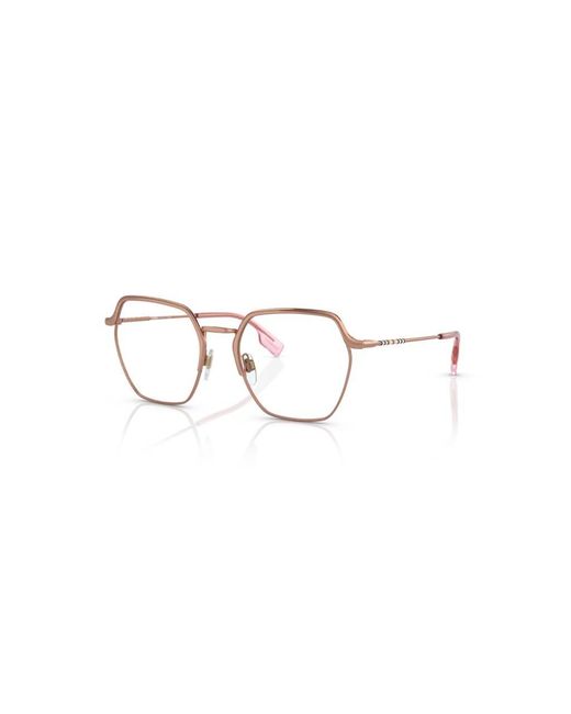 Burberry Black Be1371 1337 Optical Frames Metal Geometric