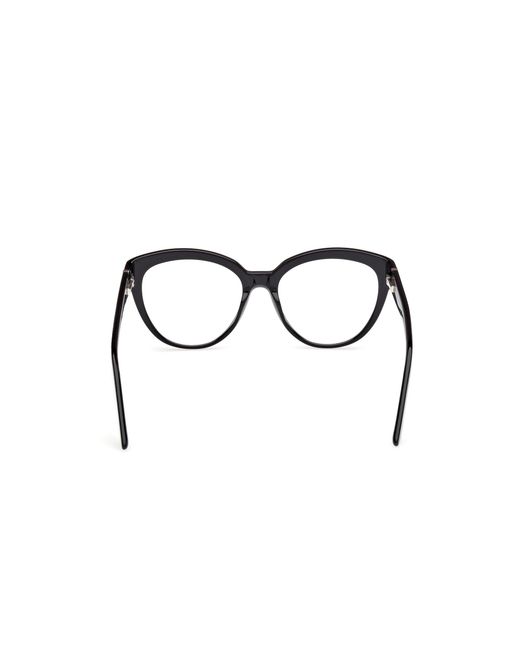 Guess Black Gu50232 001 Optical Frames Acetate Cat Eye Normal