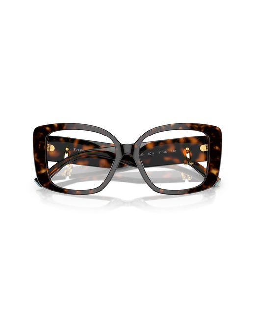Tiffany & Co Black Tf2235 8015 Optical Frames Acetate Squared