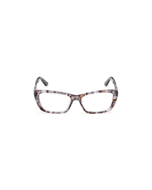 Guess Black Gm50053 20 Optical Frames Acetate Squared Normal
