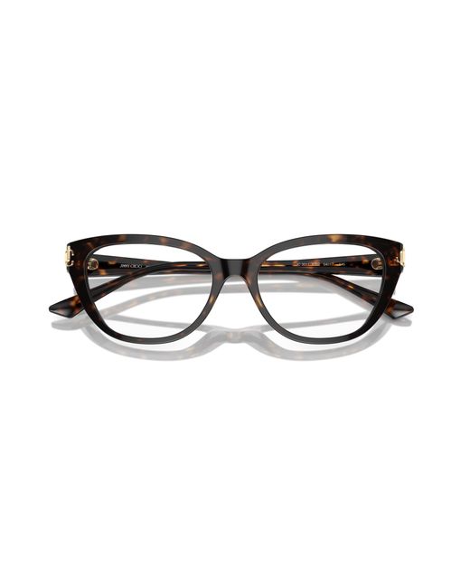 Jimmy Choo Black Jc3011 5002 Optical Frames Acetate Cat Eye