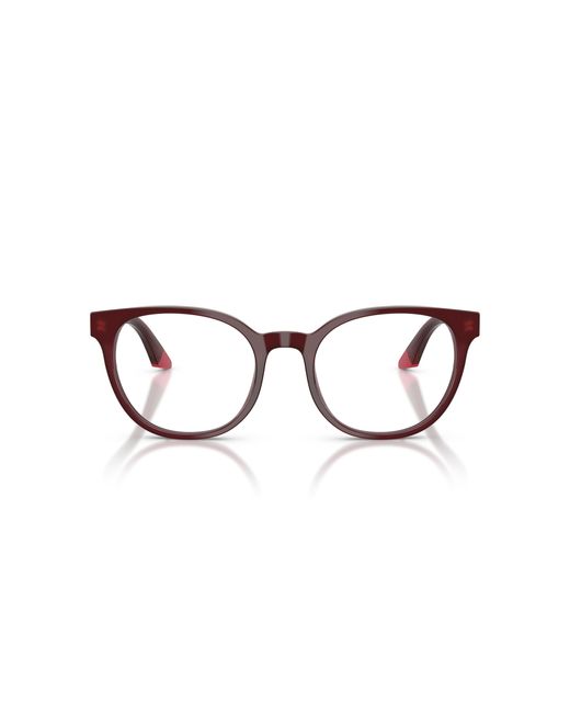 Emporio Armani Black Ea3274 6318 Optical Frames Acetate Round Normal