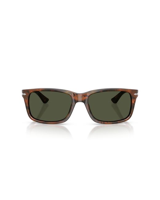 Persol Black Po3048S 108/31 Sunglasses Acetate Squared Normal for men