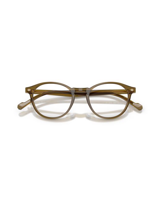 Vogue Eyewear Black Vo5326 3260 Optical Frames Acetate Transparent Round Normal for men