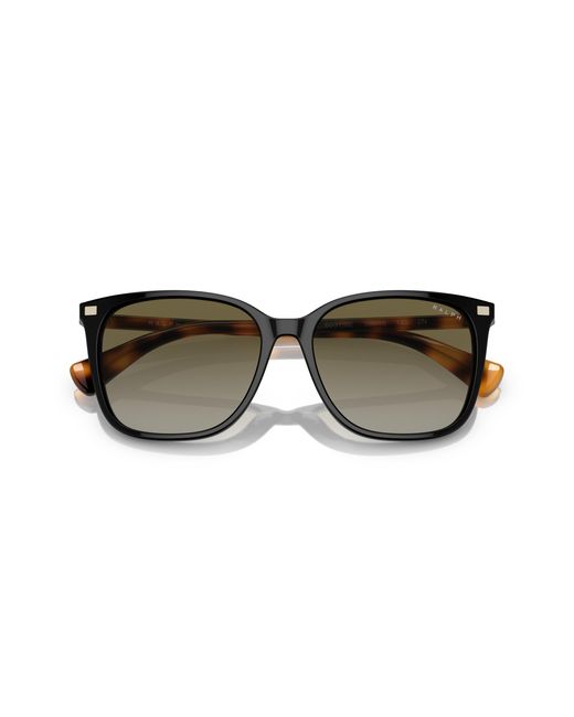 Ralph Lauren Black Ra5293 Vvcv 60378E Sunglasses Acetate Squared Normal Shaded