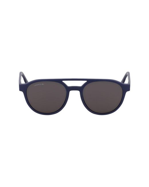 Lacoste Black L6008S 424 Sunglasses Bio-Inject Round Normal Normal for men