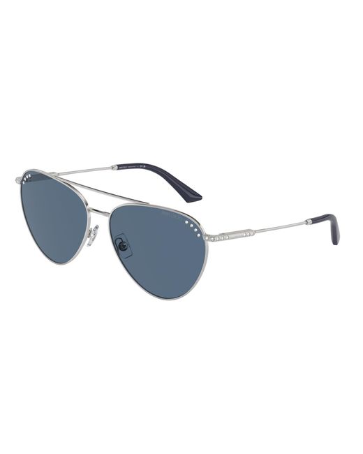 Jimmy Choo Black Jc4002B 301880 Sunglasses Steel Pilot Normal
