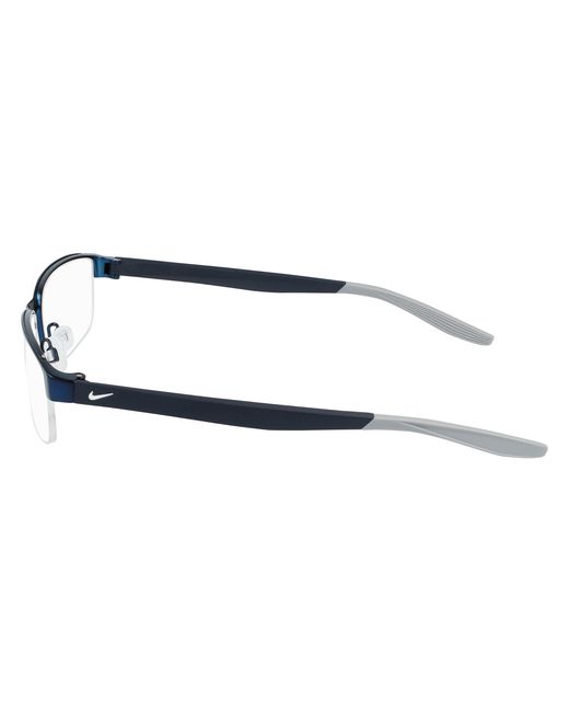 Nike Black 8138 405 Optical Frames Metal Squared Photochromatic for men