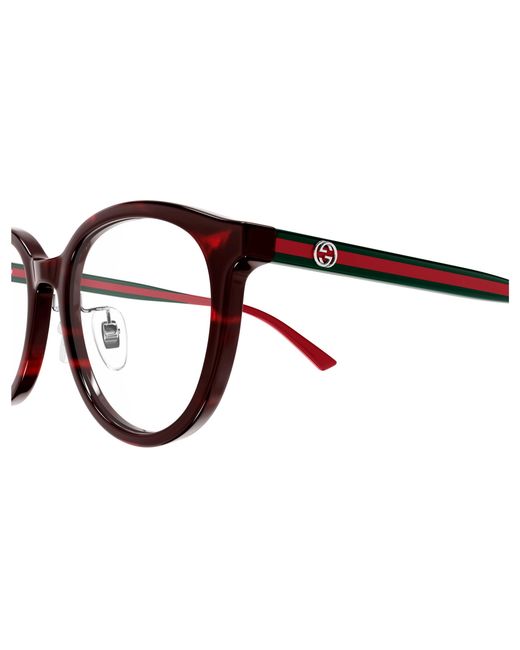 Gucci Black Gg1867Ok 003 Optical Frames Acetate Transparent Round