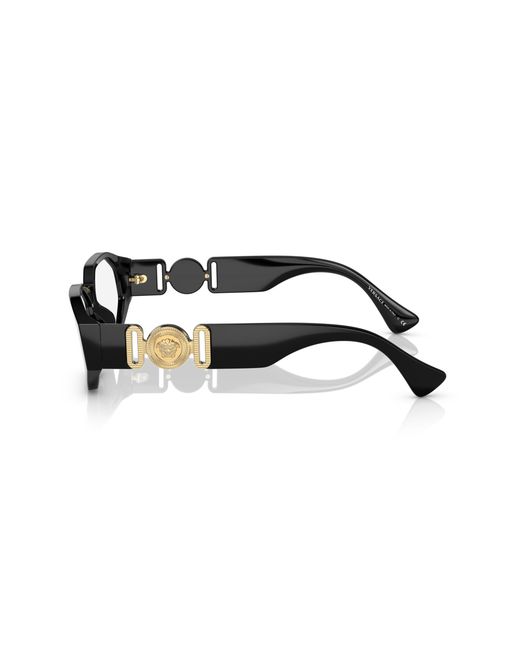 Versace Black Ve3320U Gb1 Optical Frames Acetate Geometric Normal for men