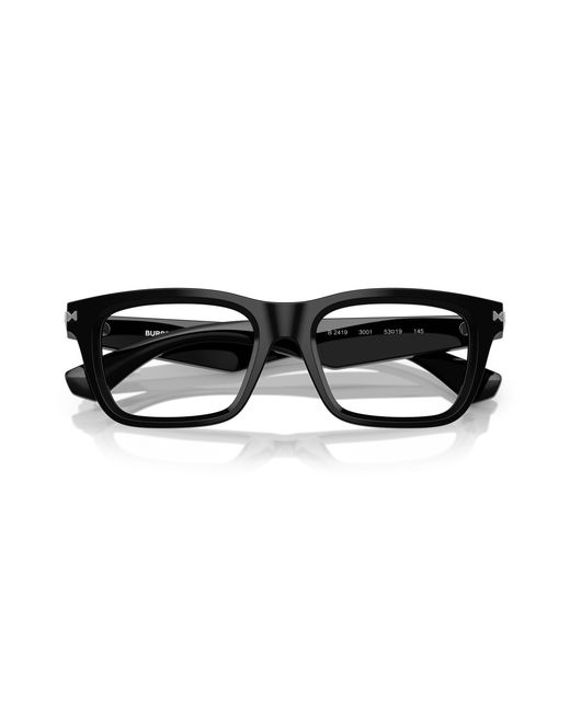 Burberry Black Be2419 3001 Optical Frames Acetate Squared Normal for men