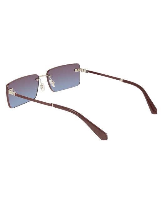 Calvin Klein Black Ckj25206S 046 Sunglasses Metal Squared Normal Shaded for men