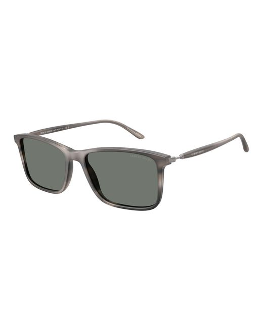 Giorgio Armani Black Ar8218 616611 Sunglasses Acetate Squared Normal for men