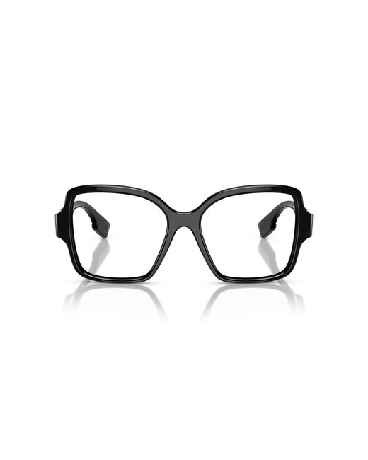 Burberry Black Be2374 3001 Optical Frames Acetate Transparent Squared Normal