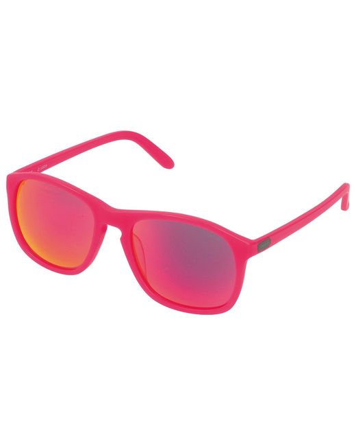 Lozza Pink Sl1845V Cooper Xa1R Sunglasses Acetate Squared Normal Multilayer for men