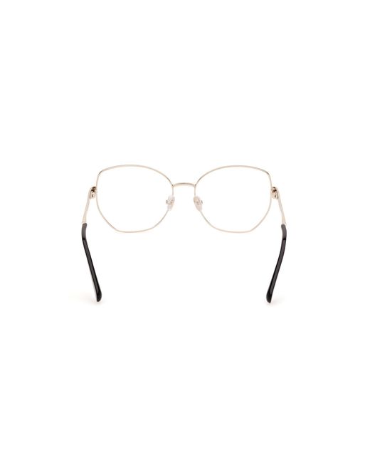 MAX&Co. Black Mo5140 001 Optical Frames Metal Round Normal