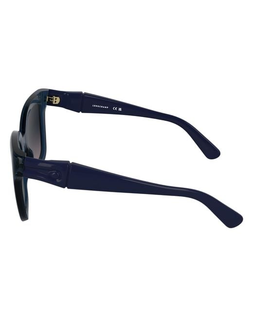 Longchamp Black Lo793S 400 Sunglasses Bio-Inject Squared Normal