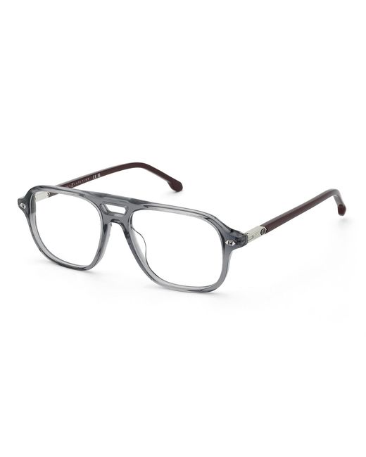 Lozza Black Vl4419 03Gu Optical Frames Acetate Squared for men