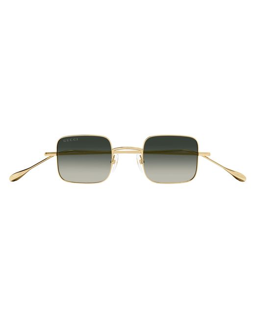 Gucci Black Gg1813S 008 Sunglasses Metal Squared