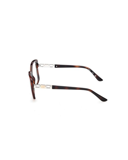 Guess Black Gu50359 052 Optical Frames Acetate Butterfly Normal