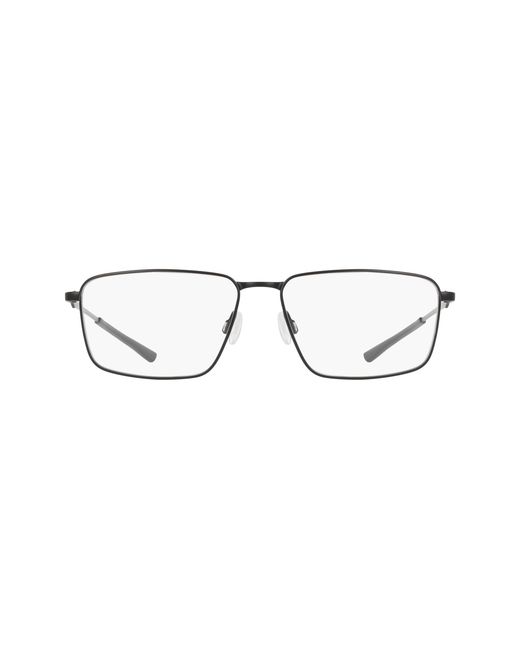 Nike Black 4319 070 Optical Frames Metal Squared Normal for men