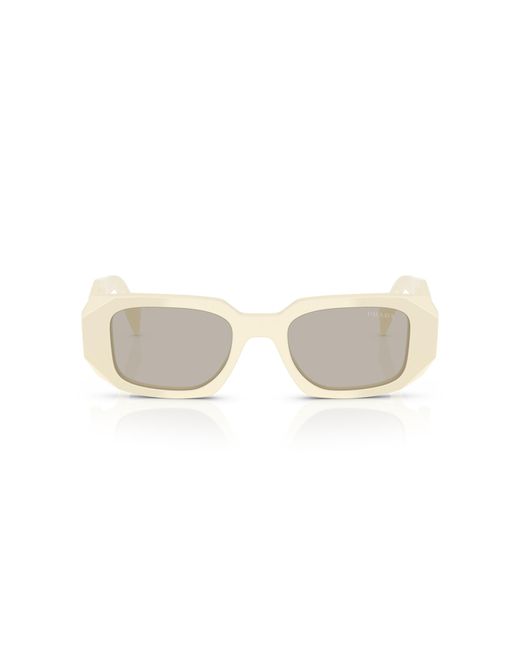 Prada Black Pr 17Ws 21D5J2 Sunglasses Acetate Squared Normal