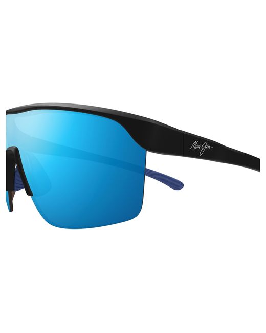 Maui Jim Black Mj0595S 003 Sunglasses Bio-Injected Geometric