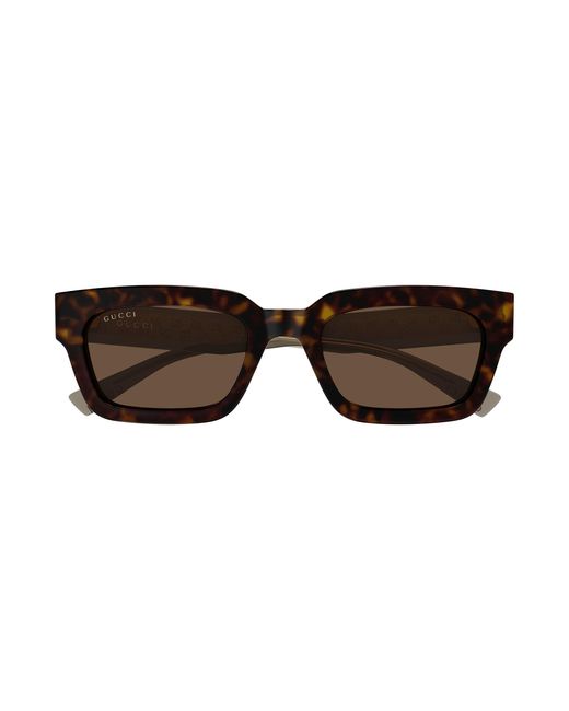 Gucci Black Gg2069S 002 Sunglasses Acetate Squared for men