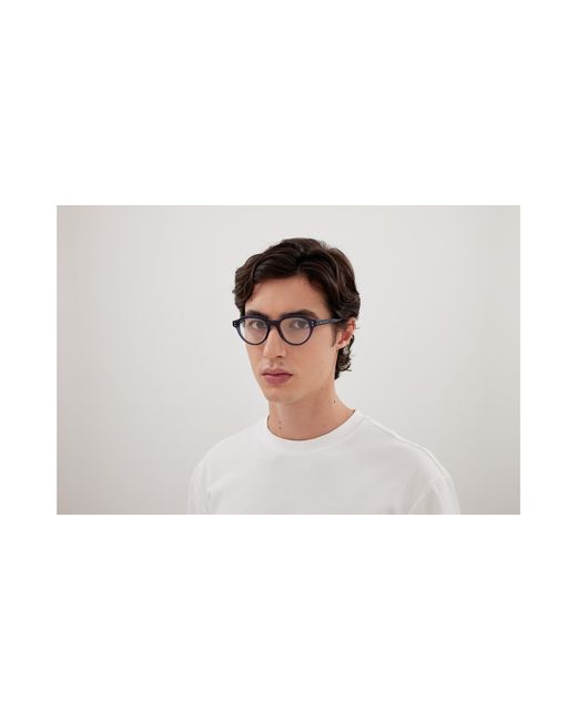 Gucci Black Gg1894O 004 Optical Frames Acetate Transparent Round for men