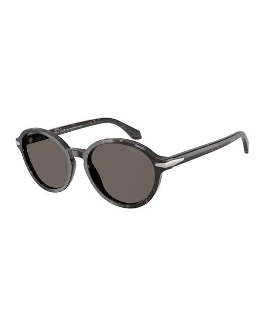 Giorgio Armani Black Ar8237 6236B1 Sunglasses Acetate Round Normal