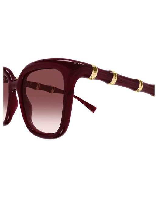 Gucci Black Gg2058S 003 Sunglasses Injected Squared