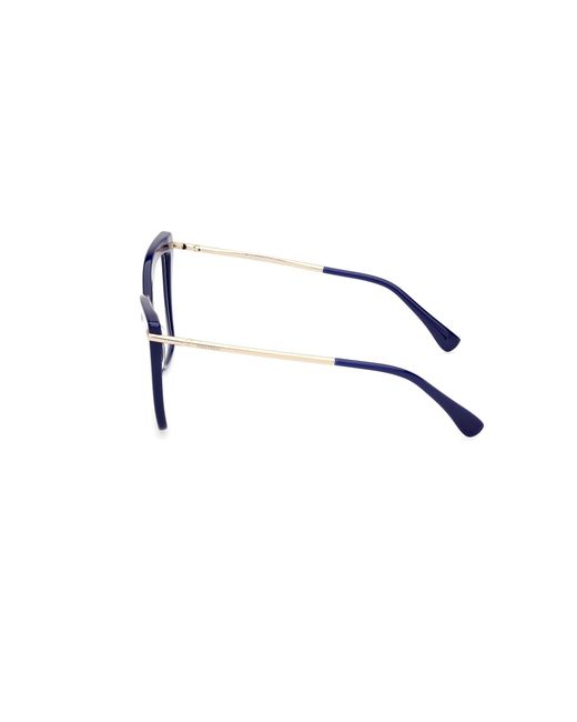 Max Mara Black Mm5144 090 Optical Frames Acetate Butterfly Normal
