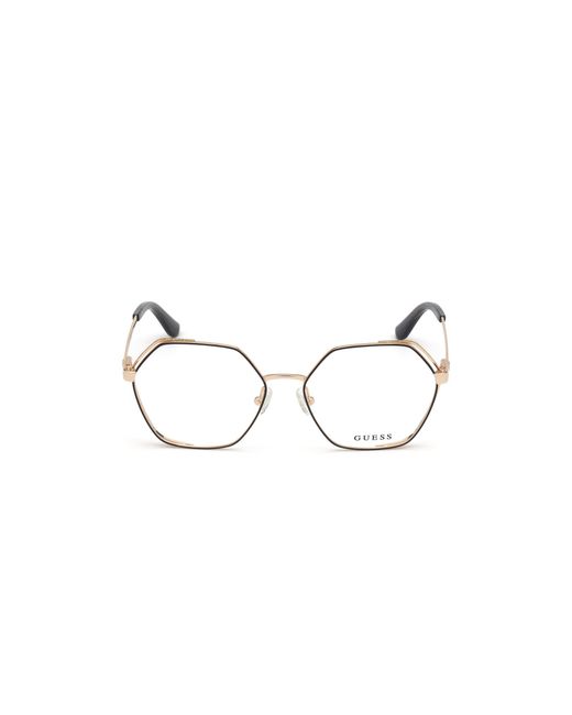 Guess Black Gu2792 032 Optical Frames Metal Geometric Normal