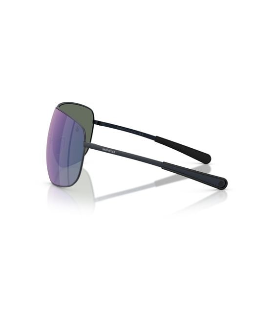 Moncler Black Me4008 Atlas 101725 Sunglasses Metal Pilot Normal
