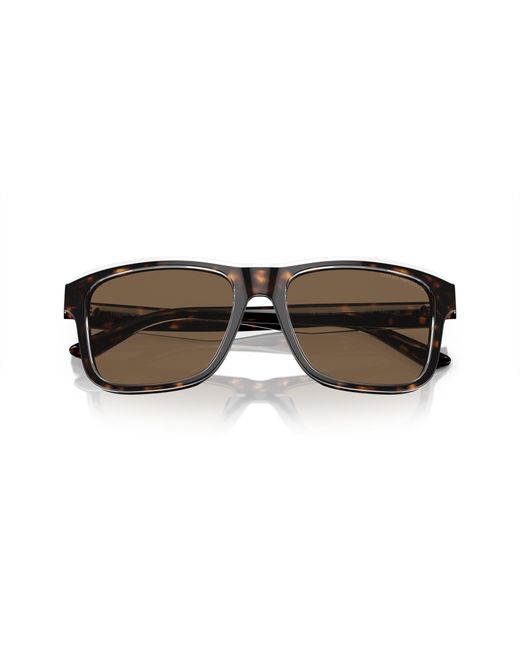 Emporio Armani Black Ea4208 605273 Sunglasses Acetate Pillow Normal for men