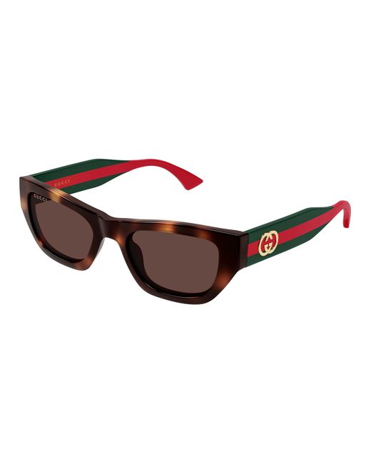 Gucci Black Gg2116S 002 Sunglasses Acetate Cat Eye