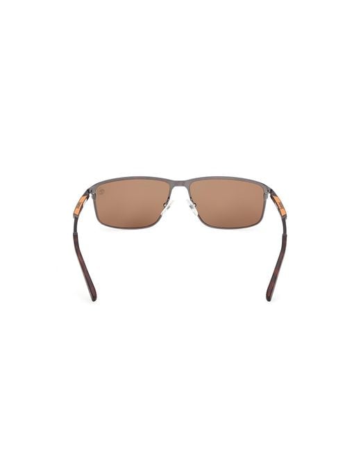 Timberland Black Tb00072 09H Sunglasses Squared Polarized for men