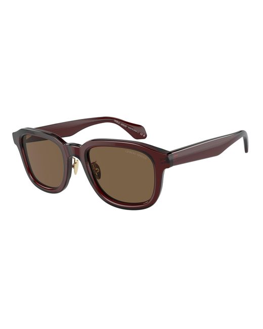 Giorgio Armani Black Ar8206 606273 Sunglasses Acetate Squared Normal for men
