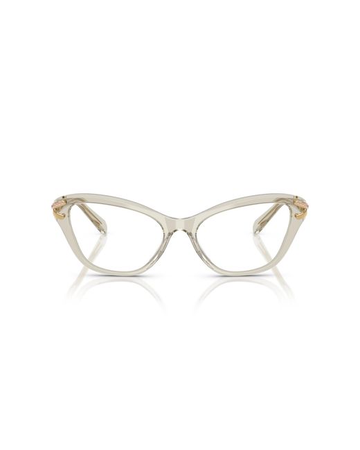 Swarovski Black Sk2031 3003 Optical Frames Acetate Cat Eye Normal