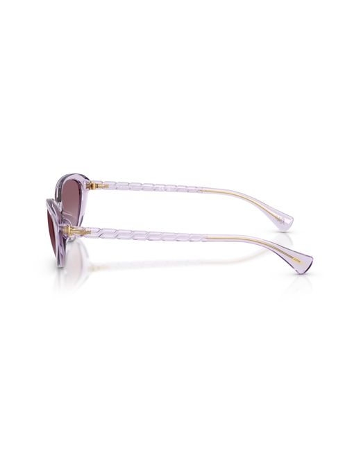 Ralph Lauren Black Ra5338U 57468H Sunglasses Injected Butterfly Normal Shaded