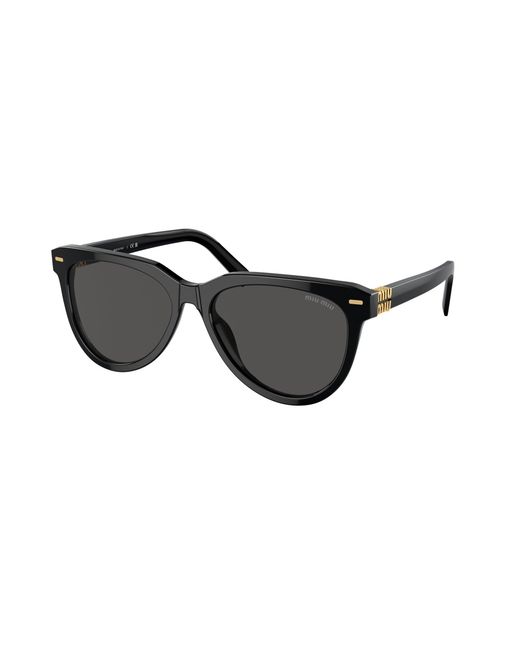 Miu Miu Black Mu 12Zs 16K5S0 Sunglasses Acetate Pantos Normal