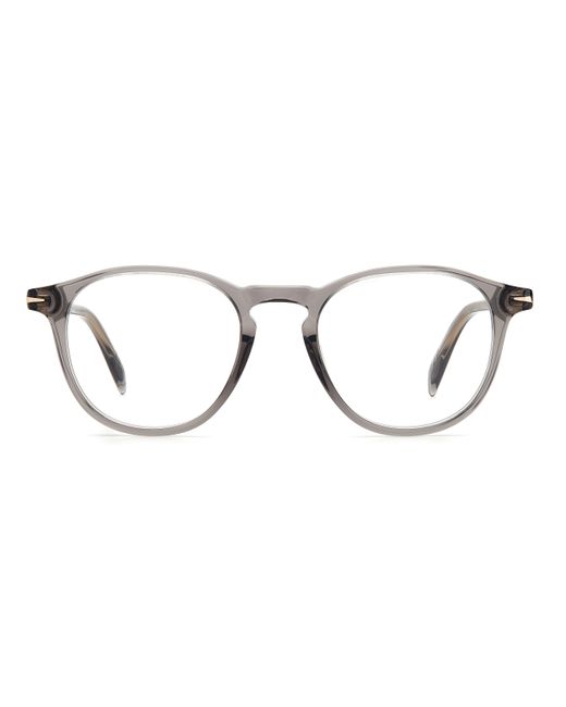 David Beckham Black Db 1018 Kb7 Optical Frames Acetate Round for men