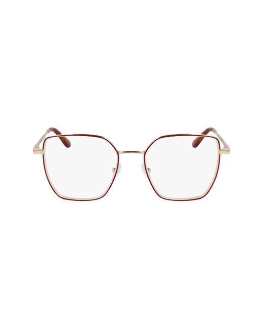 Calvin Klein Black Ck24105 718 Optical Frames Metal Squared Normal