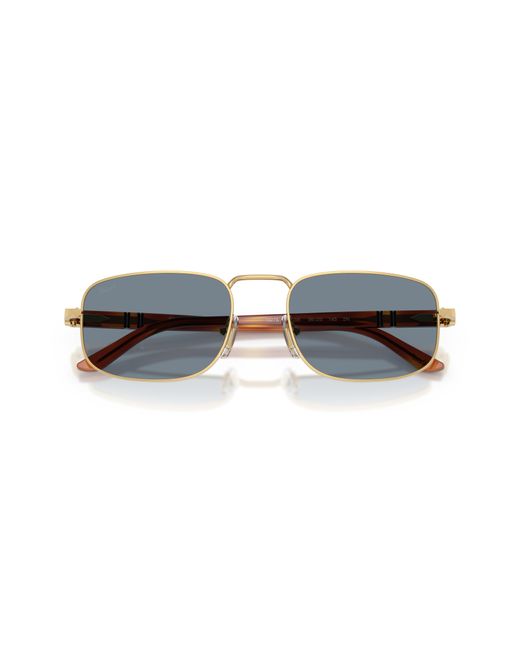Persol Black Po1027S 113256 Sunglasses Metal Pillow Normal