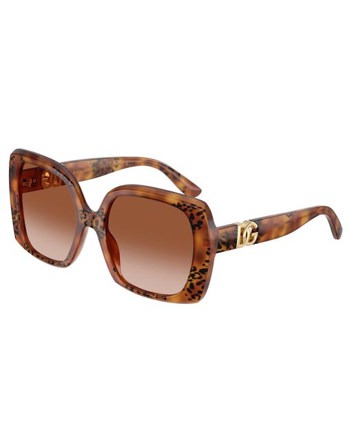 Dolce & Gabbana Black Dg4475 338013 Sunglasses Acetate Squared Normal Shaded