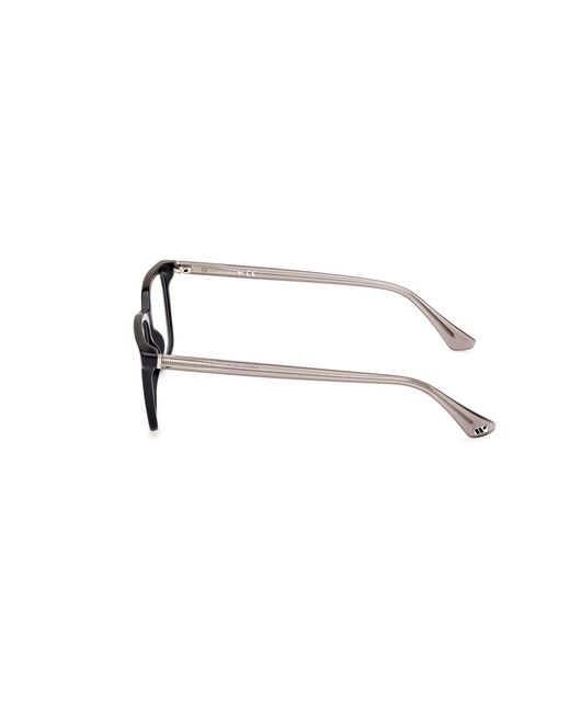 Web Black We5401 001 Optical Frames Acetate Squared Normal for men
