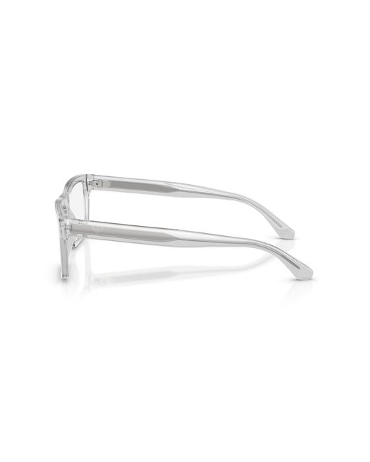 Emporio Armani Black Ea3254 6250 Optical Frames Acetate Squared Normal for men