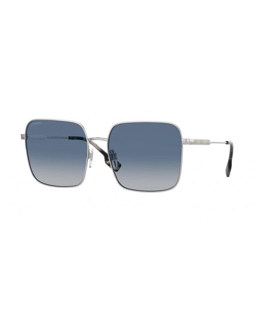 Burberry Blue Be3119 10054L Sunglasses Metal Squared Nuanced