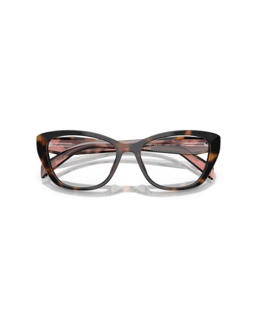 Prada Black Pr 19Wv 23A1O1 Optical Frames Acetate Transparent Cat Eye Normal